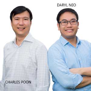 Charles Poon, Founding Director & Daryl Neo, Founding Director & CEO, Handshakes