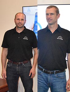 Dominic Letts, COO and Steve Wallis, CTO, Glyde